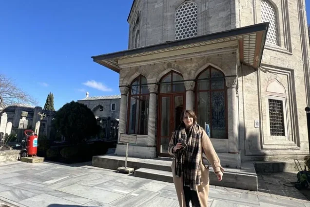 Mimar Sinan tomb front view Istanbul