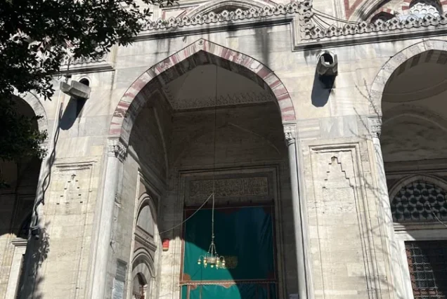 Sehzade Mosque main entrance portal
