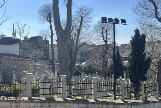 Ottoman cemetery near Suleymaniye Complex