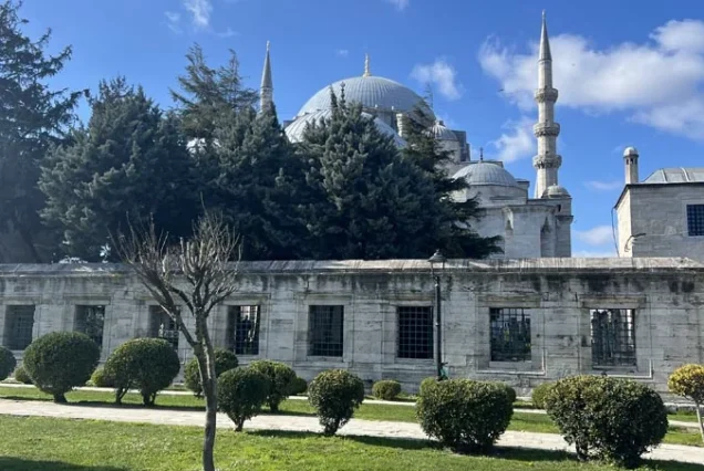 Suleymaniye Complex grounds near Mimar Sinan tomb