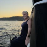 Three-course Turkish dinner served on a Bosphorus cruise with city lights behind